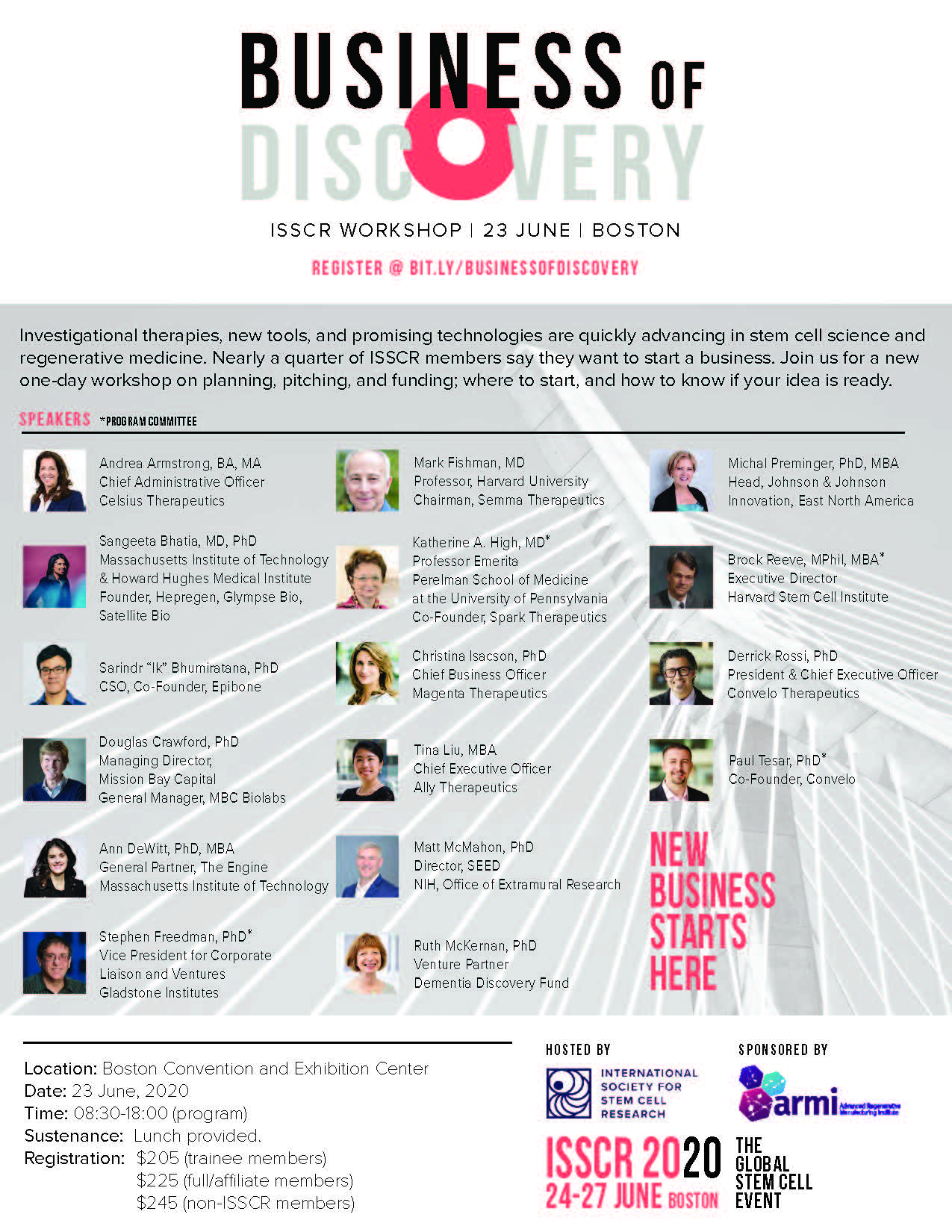 Business of Discovery flyer image
