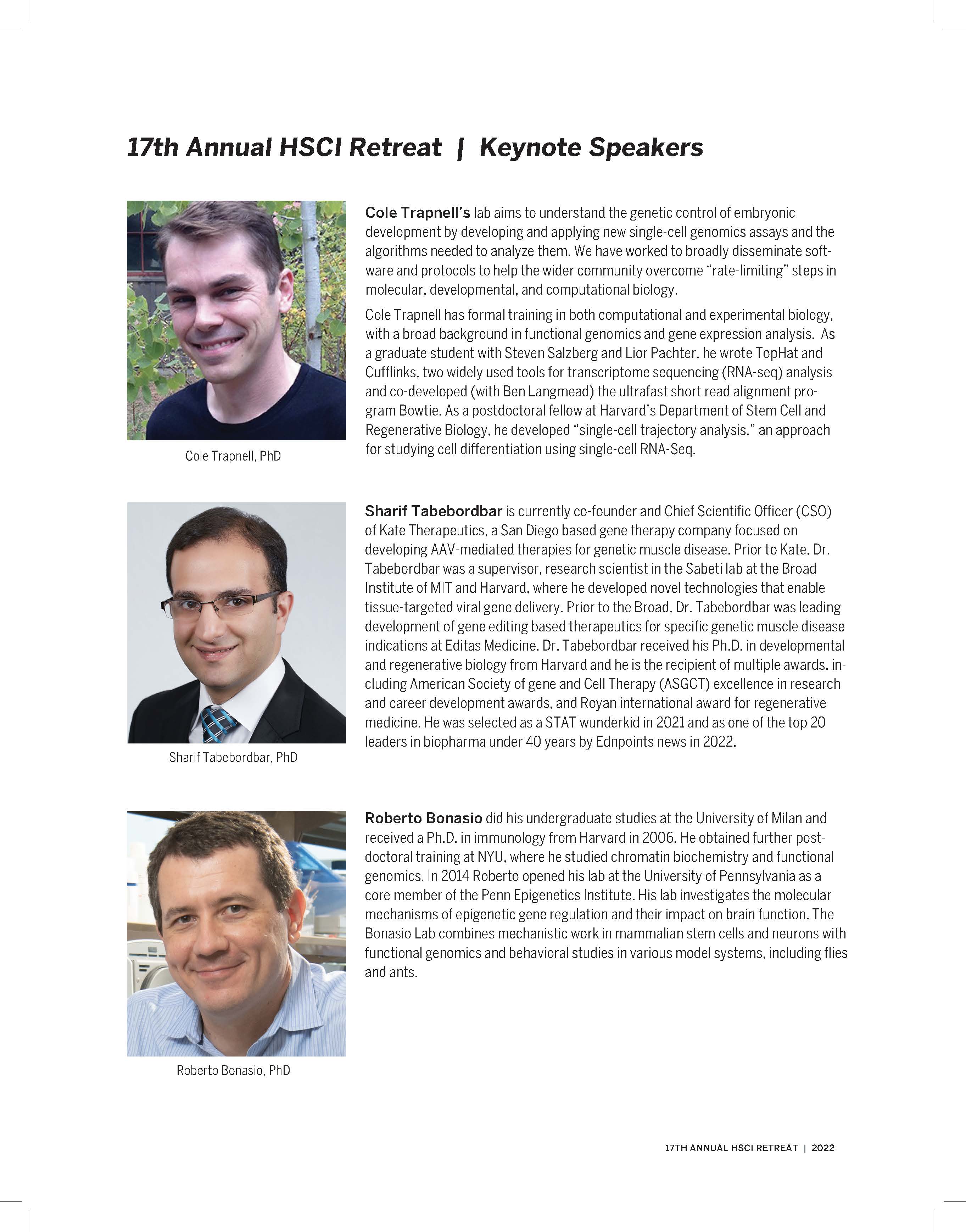 Retreat Speakers