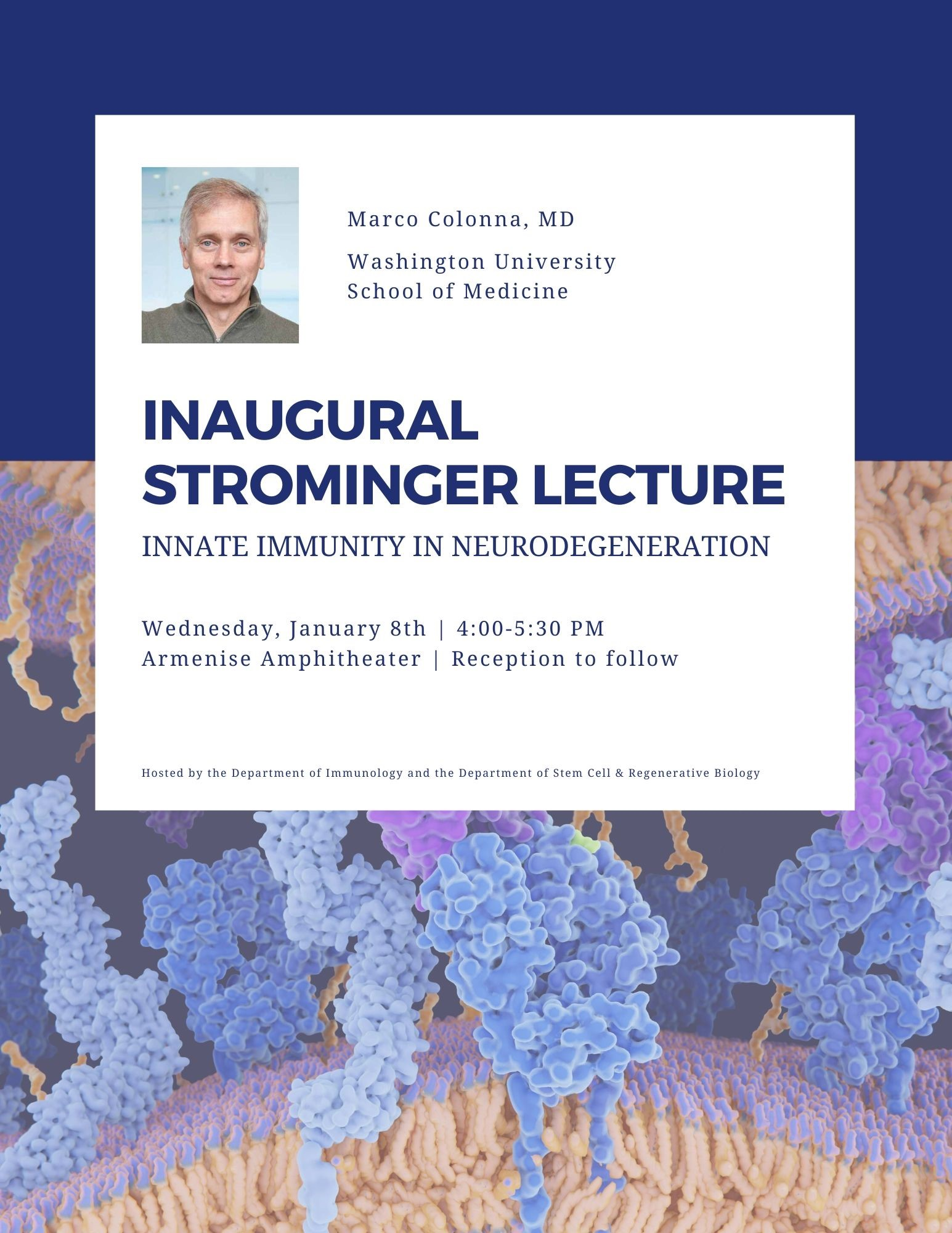 Strominger lecture flyer image
