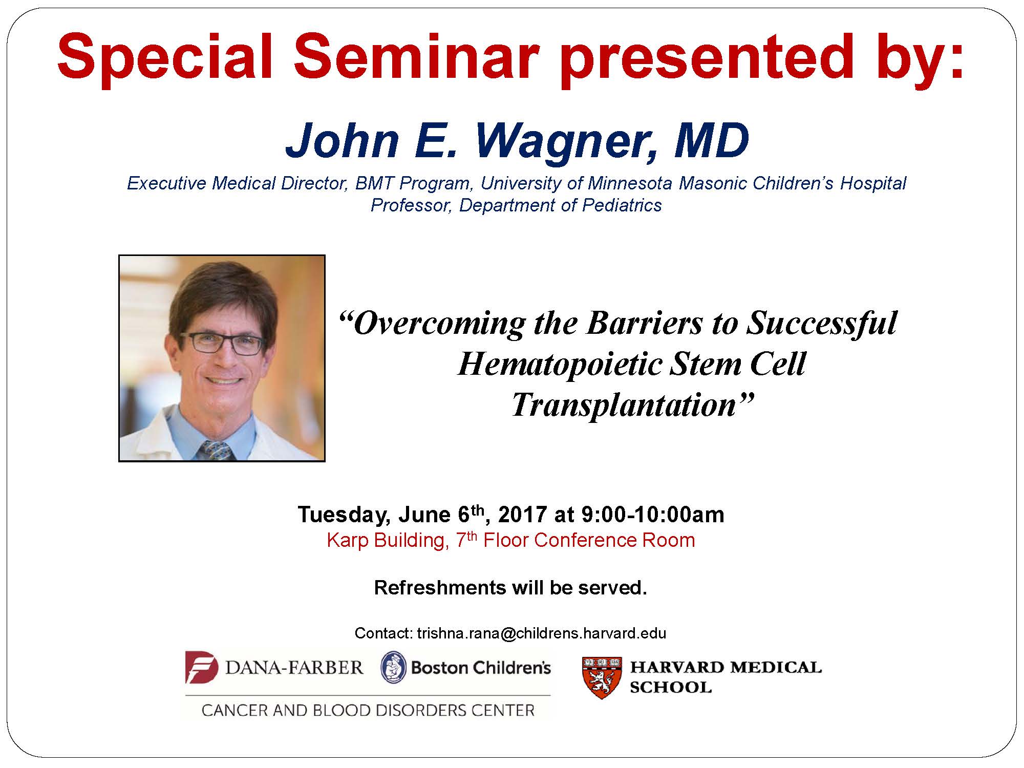 Wagner seminar image