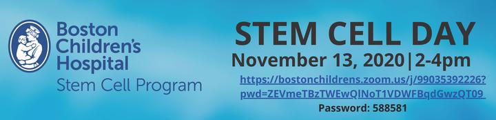 stem cell day poster logo image