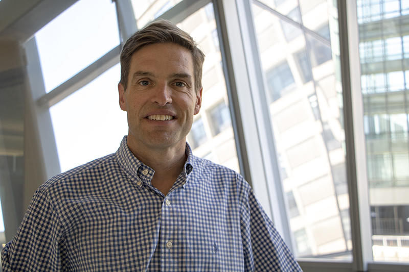 Portrait of Chad Cowan at the CLS Boston, 2018