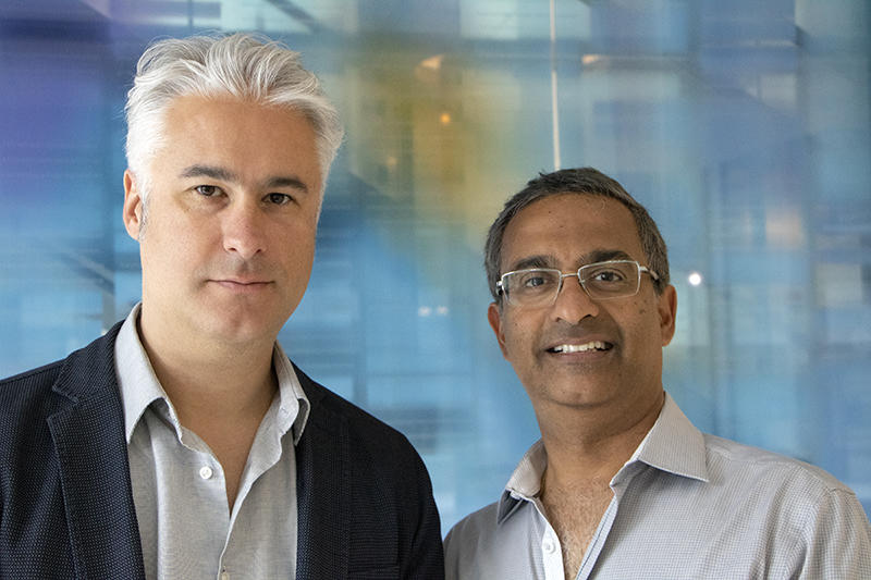 Portrait of Mario Suva and Ramesh Shivdasani, 2018